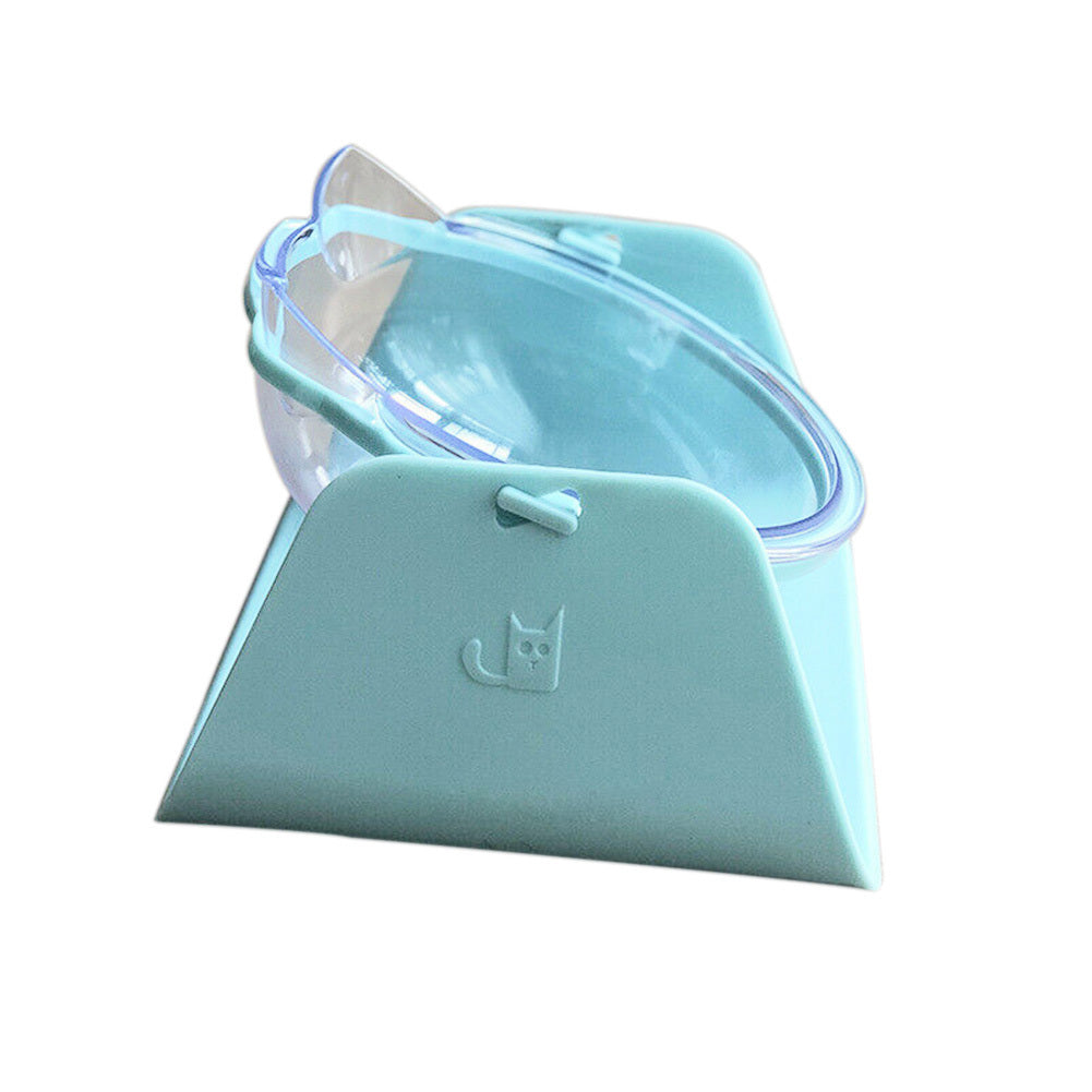 Adjustable pet cat bowl