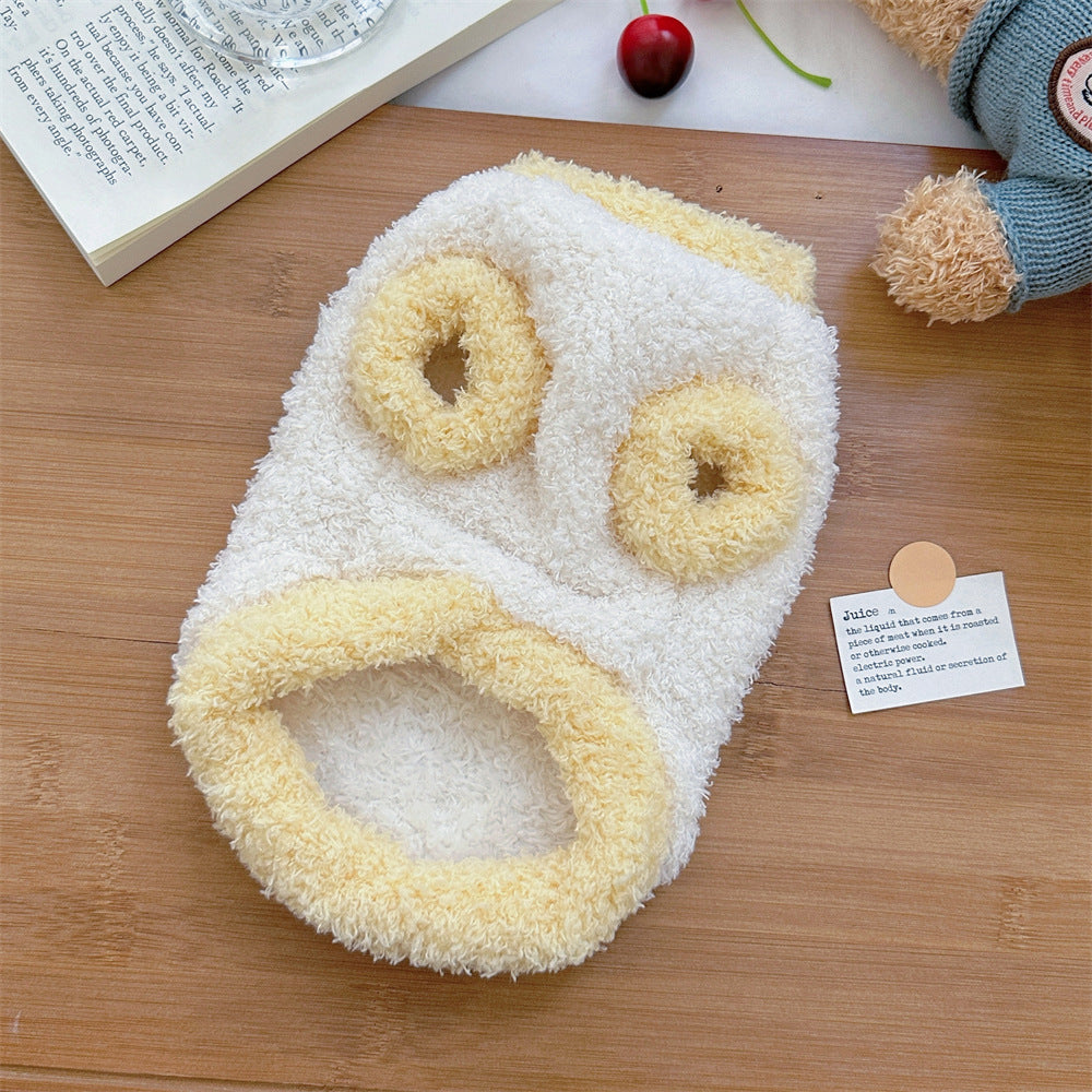 Autumn And Winter Clothing Pajamas Warm Pet Clothes