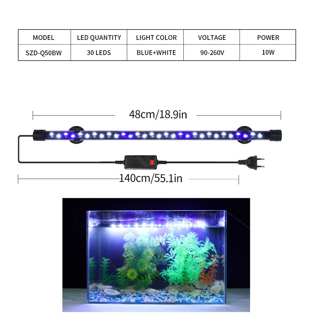 High Brightness LED Lighting Aquarium For Ornamental Fish