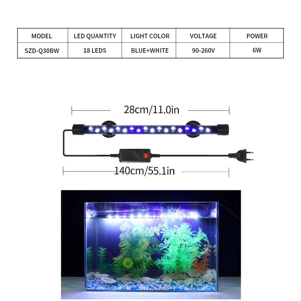 High Brightness LED Lighting Aquarium For Ornamental Fish