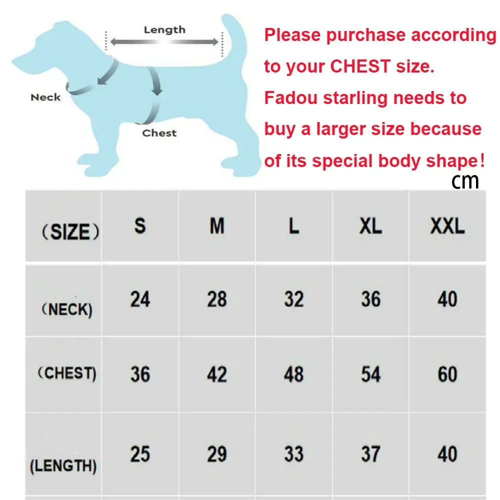 The Dog Face Winter Down Jacket – Warm Thick Vest for Small and Medium Dogs | White Duck Down Coat for French Bulldogs and Puppies