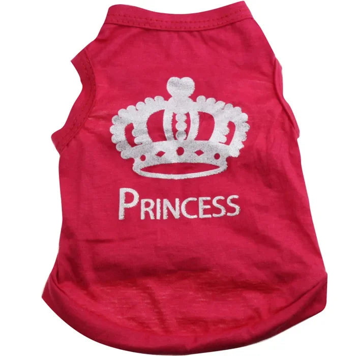 Cute Pet Cat Costume – Small Dog and Cat T-Shirt Summer Vest | Spring and Summer Apparel