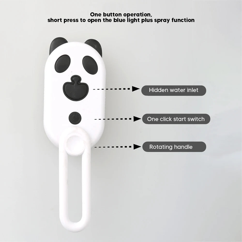 4-in-1 UV Steam Water Brush – Electric Spray Comb for Dogs | Grooming, Sterilization, and Massage Tool