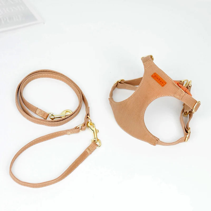 Puppy Harness – Soft Adjustable Escape-Proof Dog Vest with Multifunction Leash, No-Choke Design for Small Pets