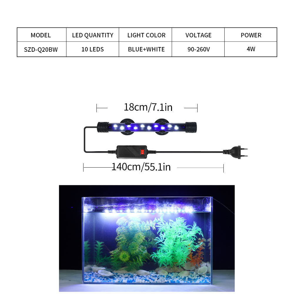 High Brightness LED Lighting Aquarium For Ornamental Fish