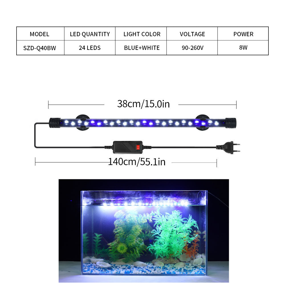 High Brightness LED Lighting Aquarium For Ornamental Fish