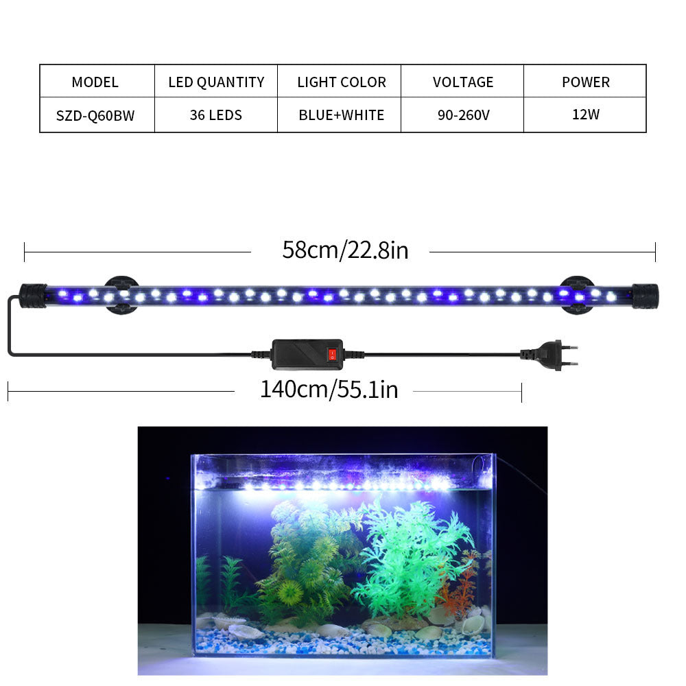 High Brightness LED Lighting Aquarium For Ornamental Fish